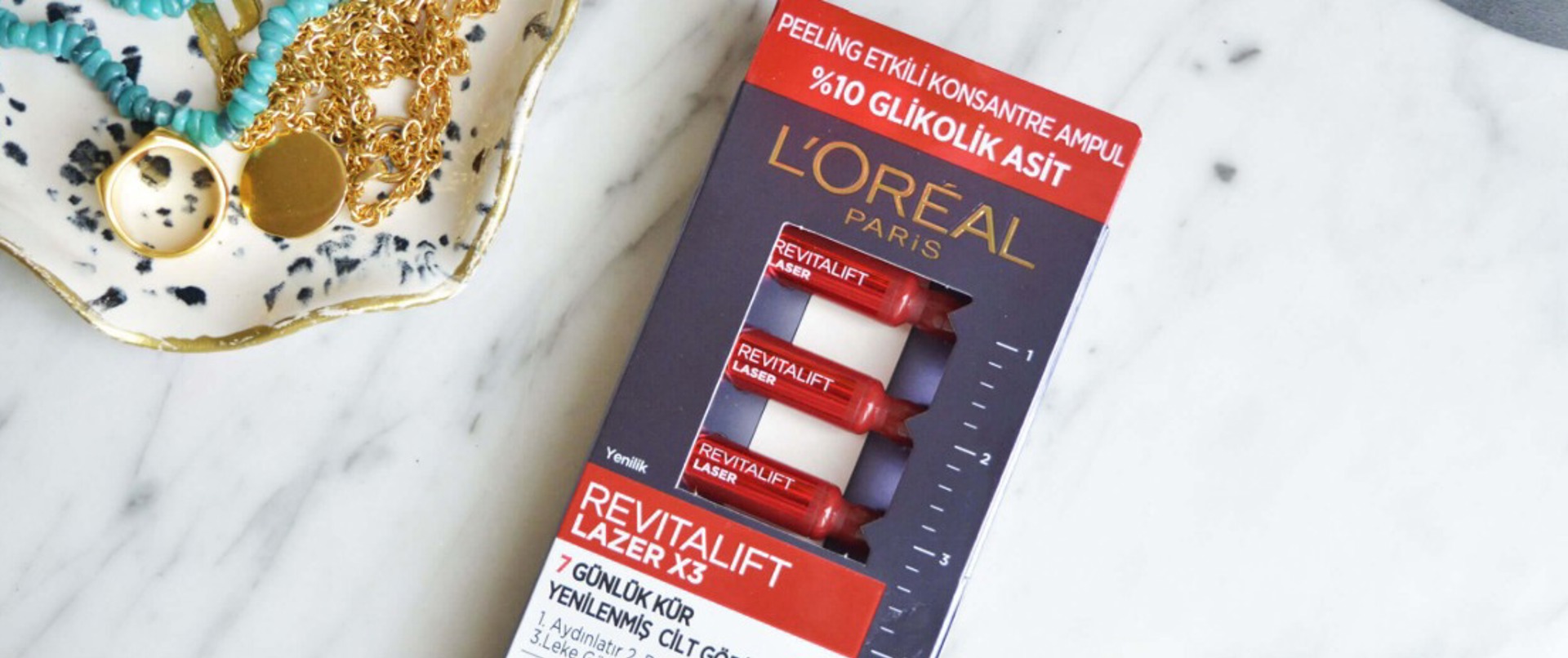 Deniyoruz: L'Oréal Paris Revitalift Lazer X3 7 Günlük Kür
