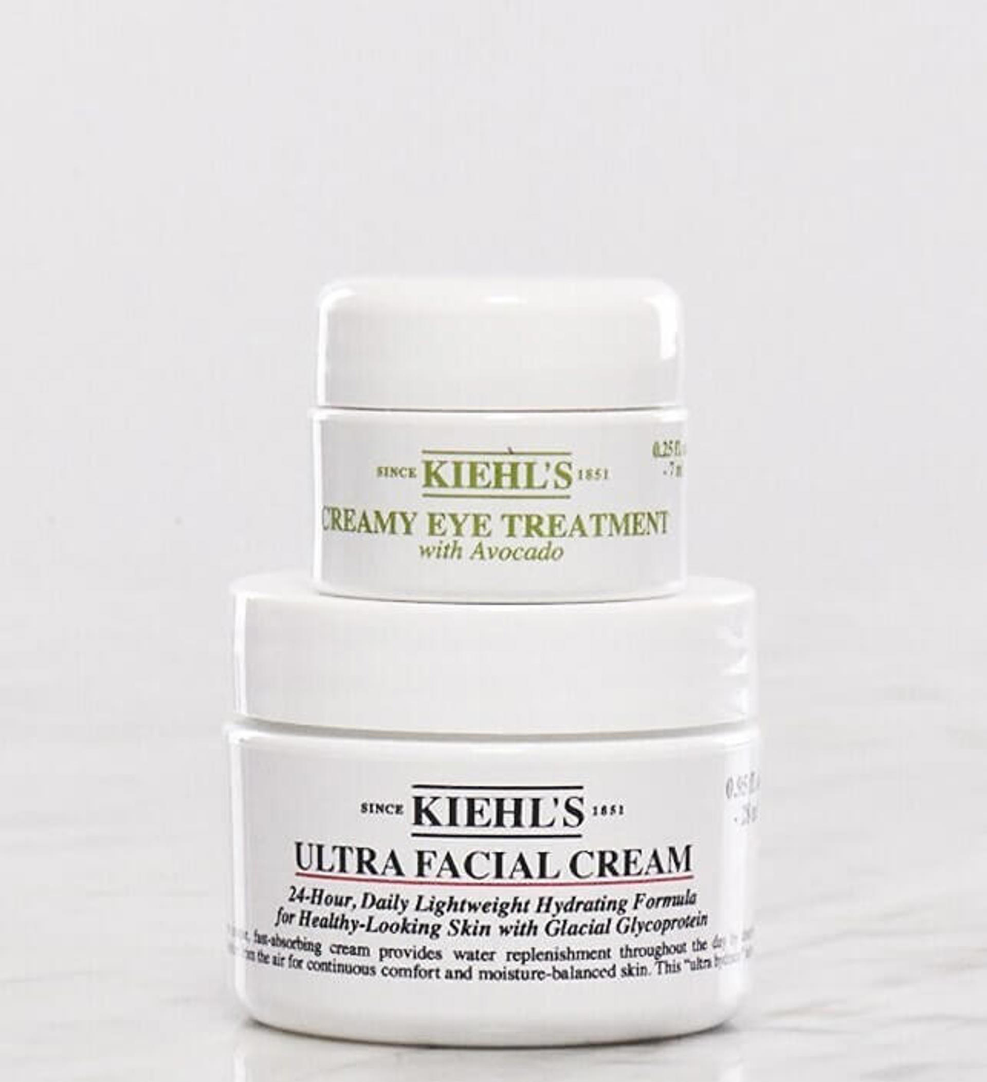 Kiehl’s Ultra Facial Cream & Creamy Eye Treatment with Avocado